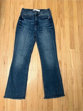 AYR POP raw edge denim